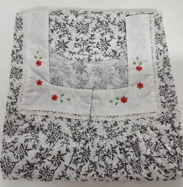 Designer Pure Cotton House Coat(Nighty) - Image 3