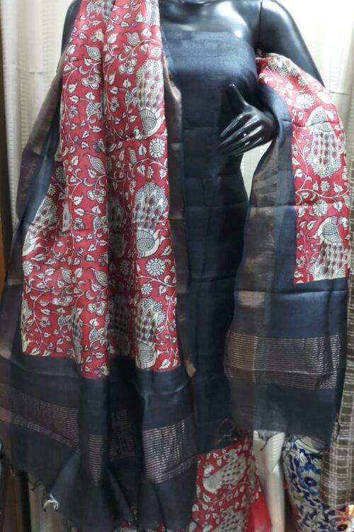 Pure Handloom Gaachi Tussar silk salwar Material