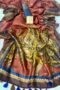 100% Bishnupuri Handloom Digital Printed Tussar Silk  Saree with Blouse Piece
