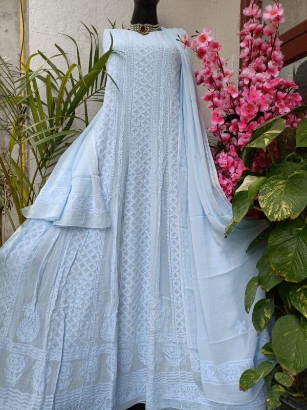 Chikankari Anarkali - Image 2