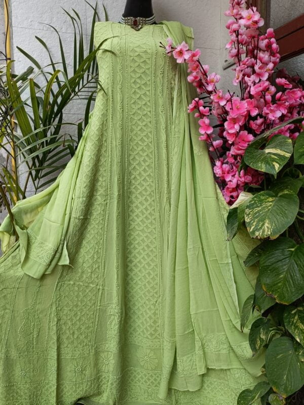 Chikankari Anarkali - Image 4