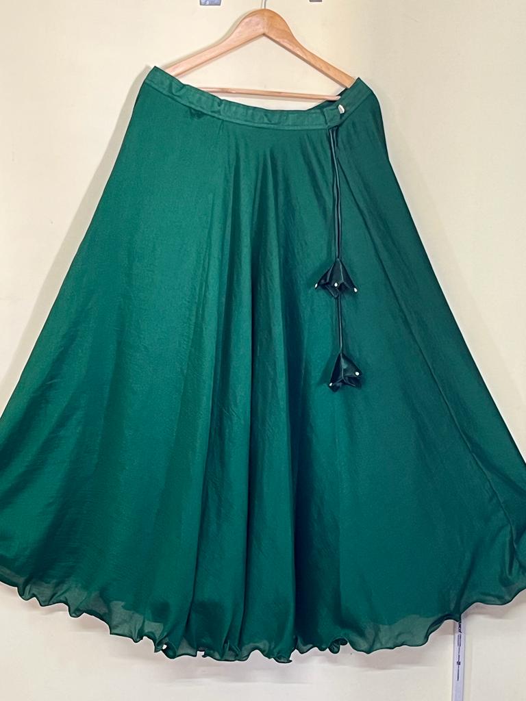 Umbrella cut Flare Skirt
