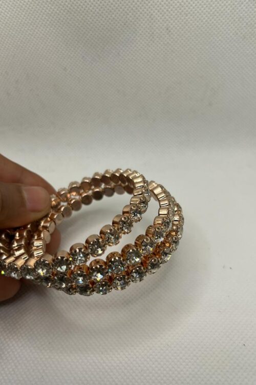 Trendy Rhinestone Bracelet