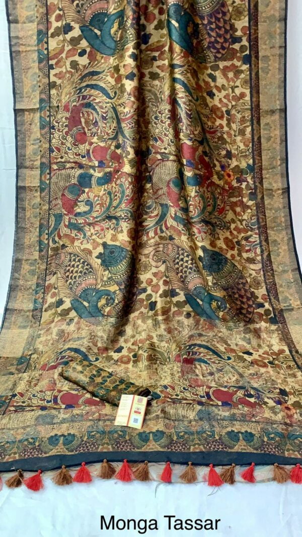 100% Pure Monga Tussar Silk - Image 2