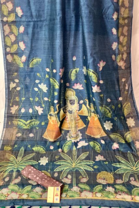 100% Pure Monga Tussar Silk