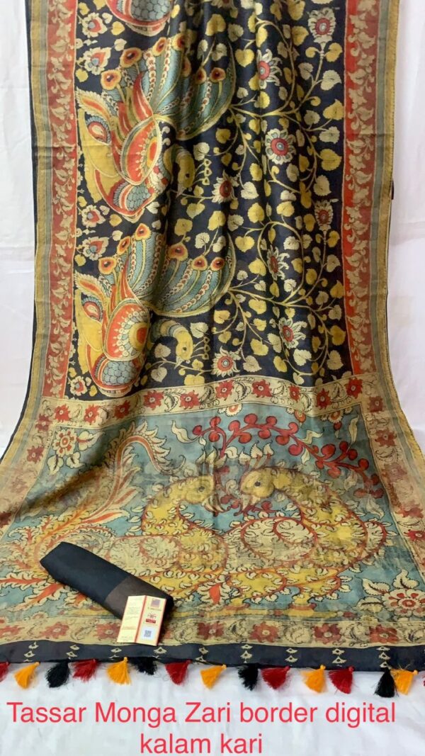 100% Pure Monga Tussar Silk - Image 5
