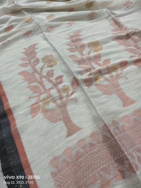 Organic Linen by Linen Saree - Image 4