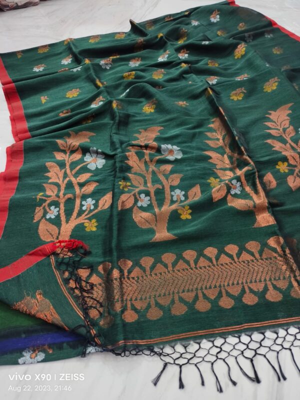 Organic Linen by Linen Saree - Image 2
