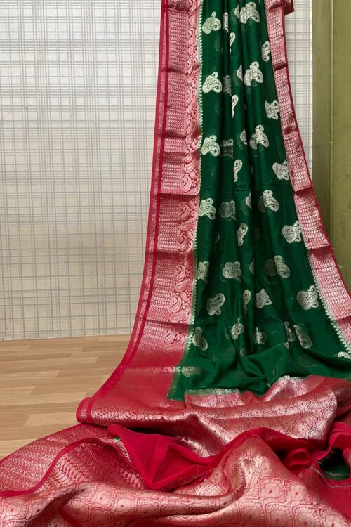 Semi Silk Banarasi Saree