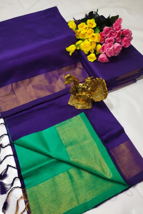 Tripura Silk Langa Voni Handloom Saree