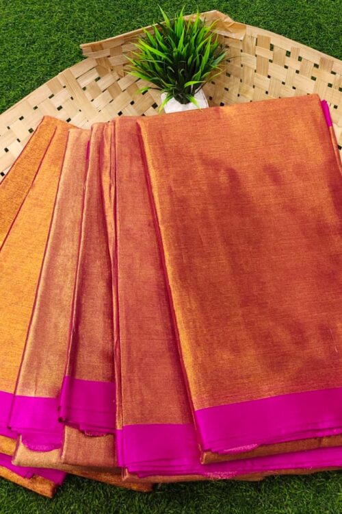 Uppada Cotton Tissue Saree