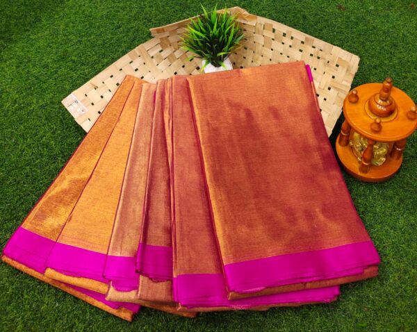 Uppada Cotton Tissue Saree