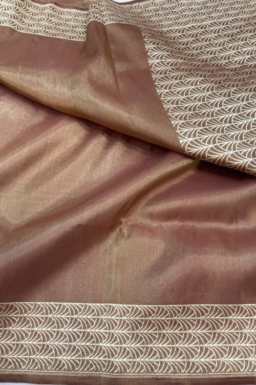 Pure Banarasi Tissue Handloom Silk Saree