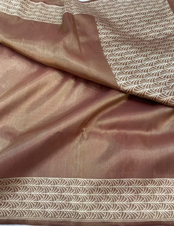 Pure Banarasi Tissue Handloom Silk Saree