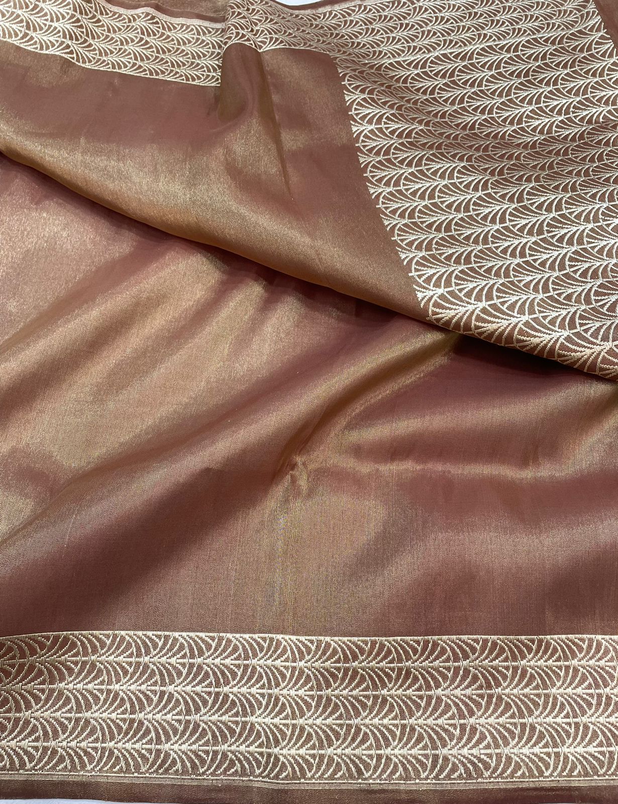 Pure Banarasi Tissue Handloom Silk Saree