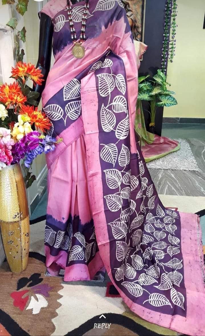 Pure Handloom Mulberry Cocoon Silk Saree