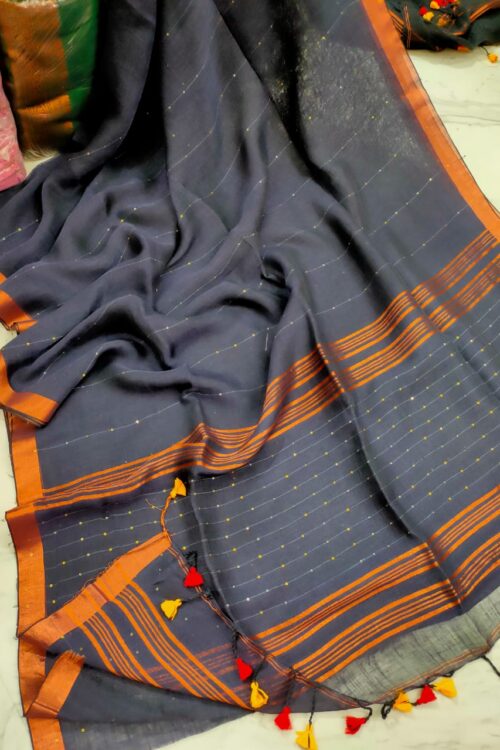 Pure Linen by Linen Handloom Sarees
