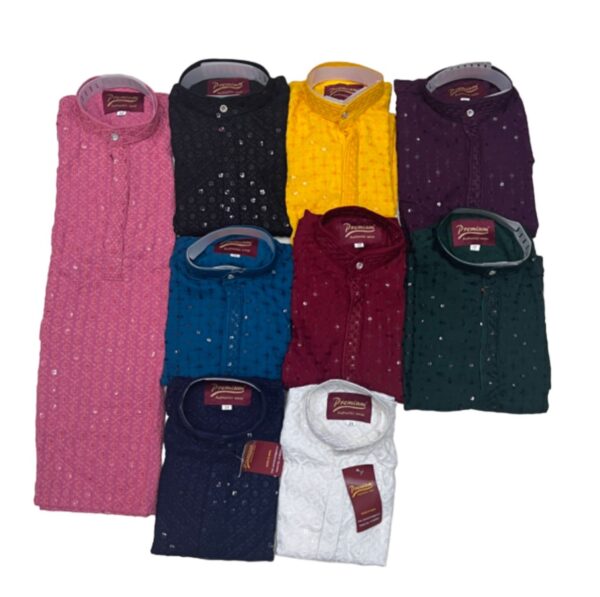 Premium Kurta Collection for Mens and Kids - Image 2