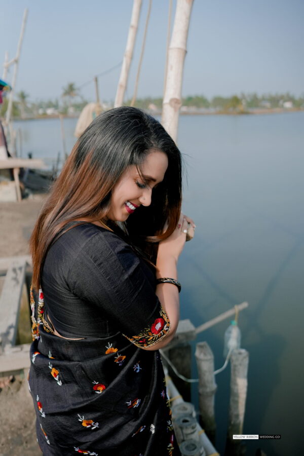 Pure Tussar Silk Saree - Image 3