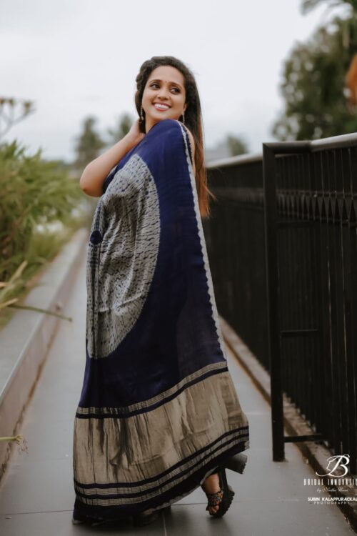 Pure Modal silk saree